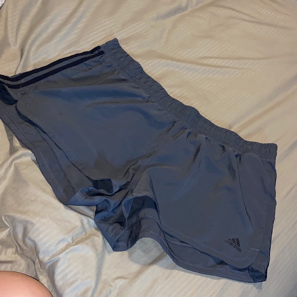 Adidas Dark Gray Running Shorts